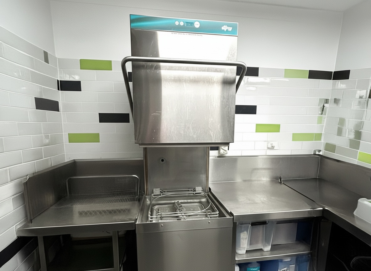 Pass-Through Dishwasher Repair