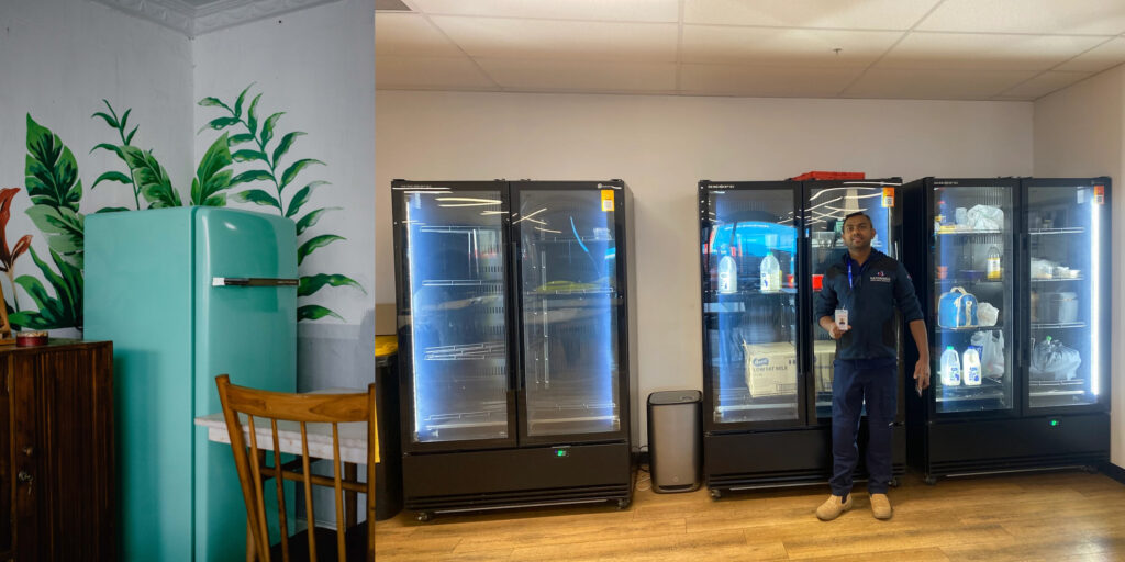 New Installation of freeze