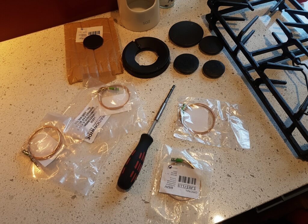 Domestic return with parts