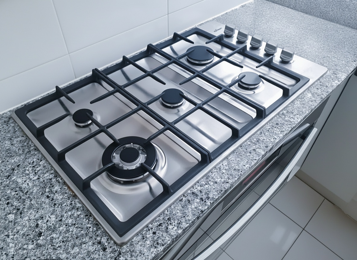 Technician repairing an appliance
