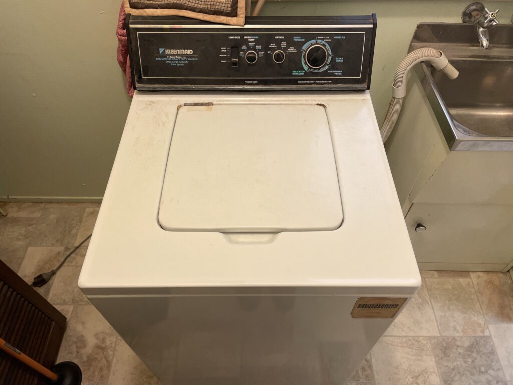 First Visit – Washing Machine Inspection