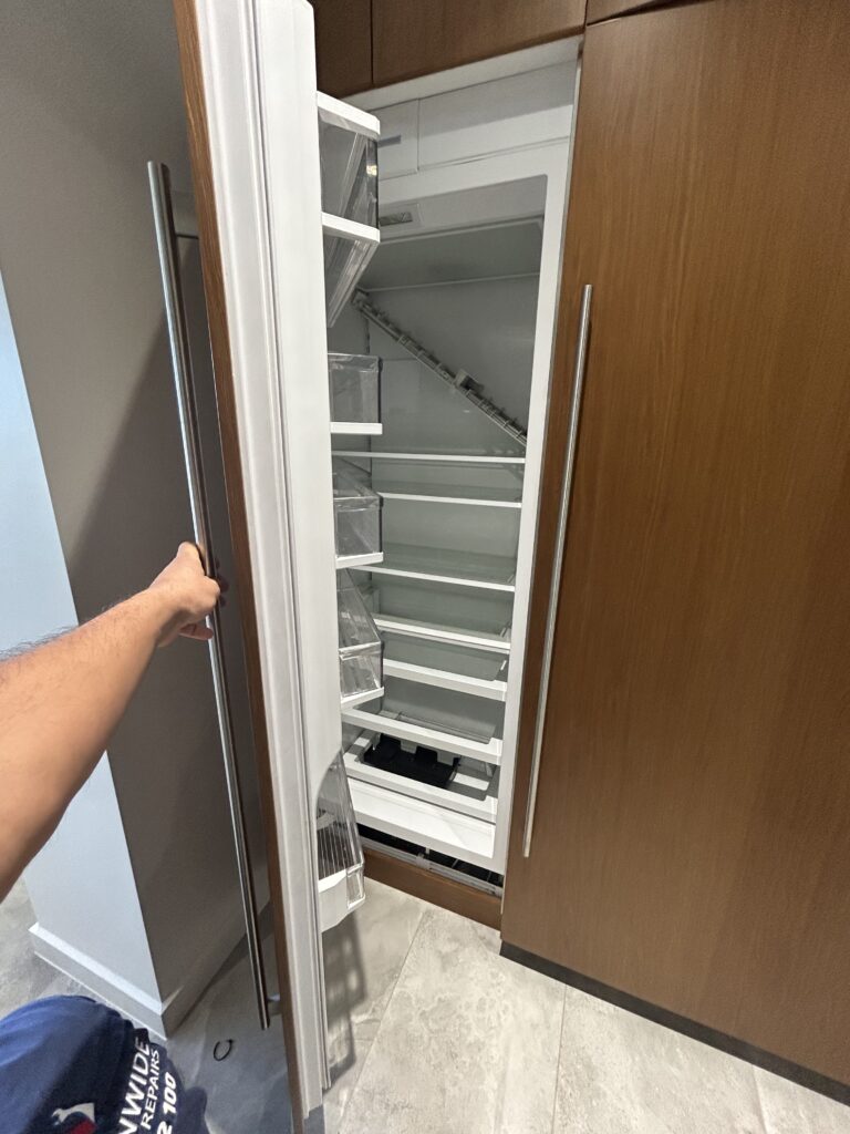 First Visit – Built-In Sub-Zero Refrigerator Inspection