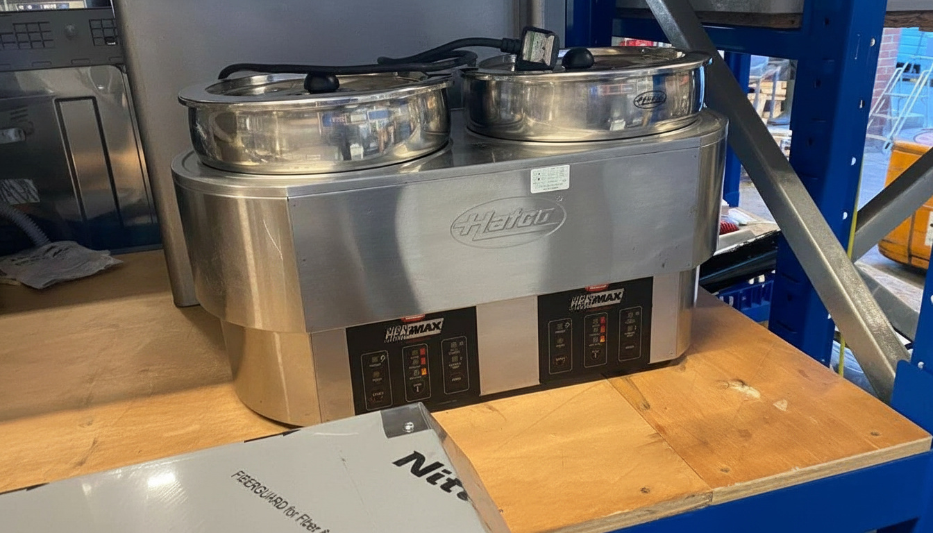 Technician repairing an appliance