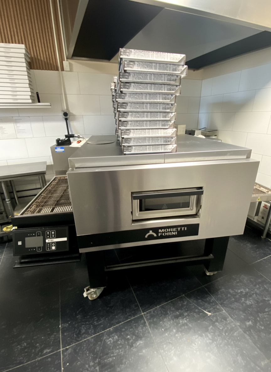 Technician repairing an appliance