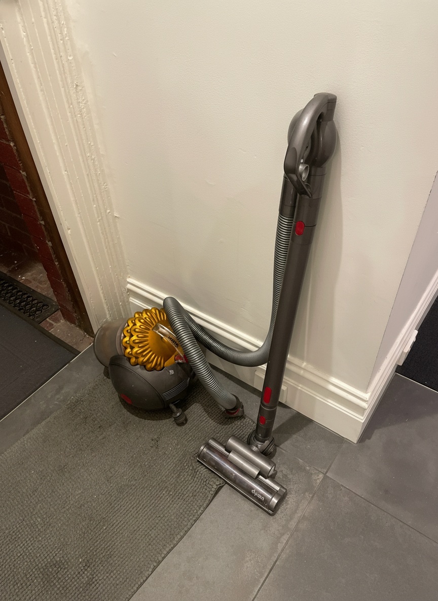 Technician with tools