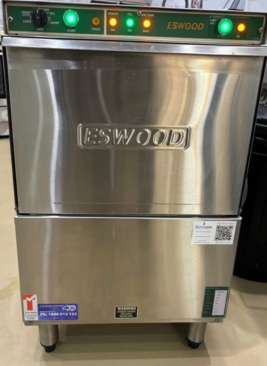 Technician repairing an appliance